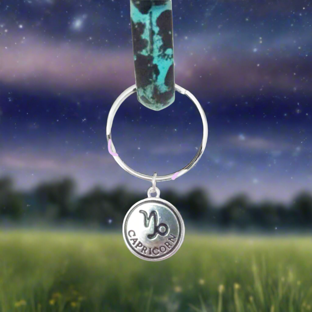 Capricorn Keychain