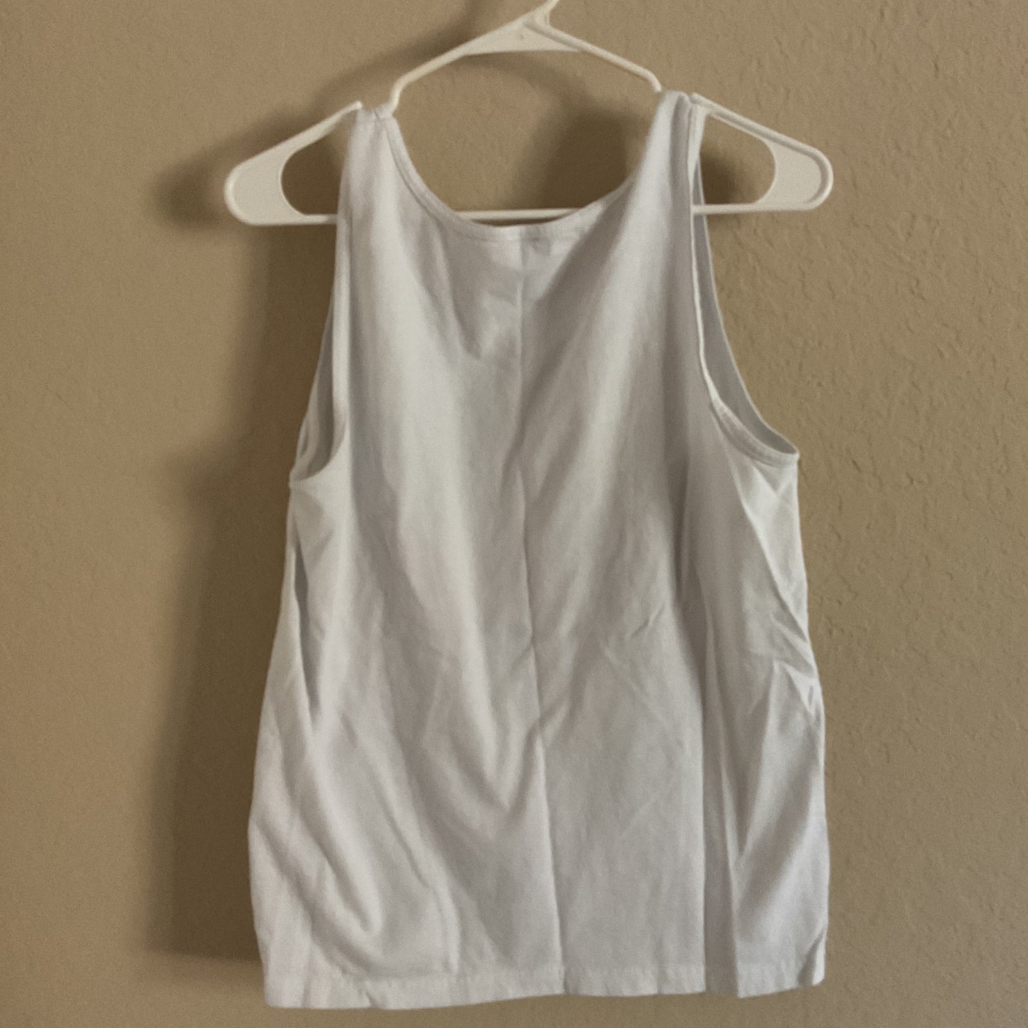 Clouds Tank Top in White