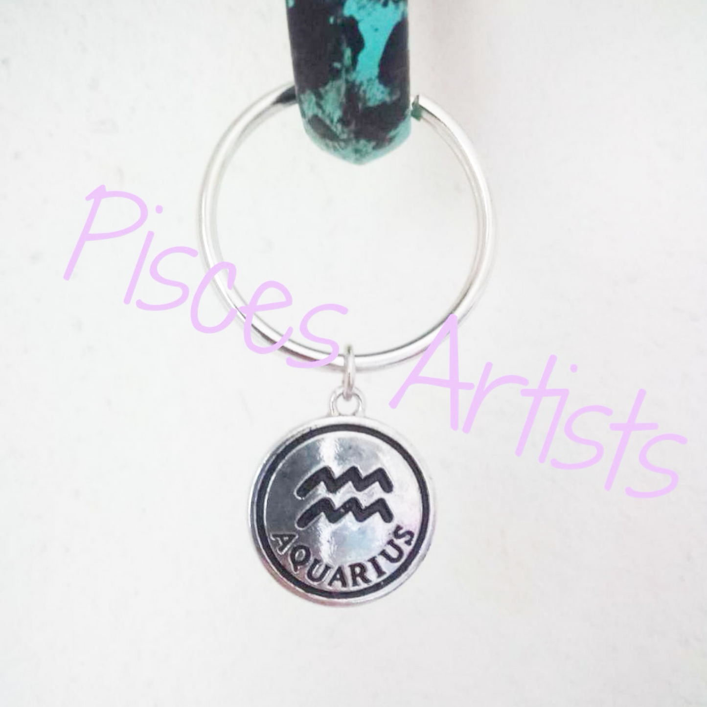 Aquarius Keychain