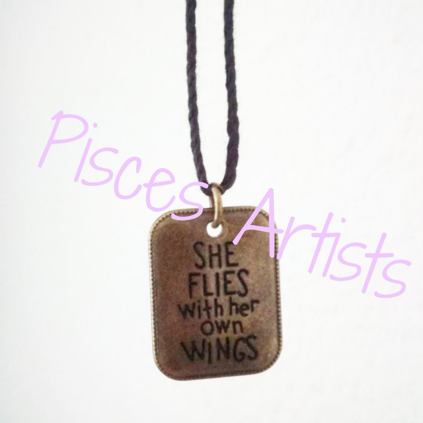 She Flies with her own Wings (14" Cord)