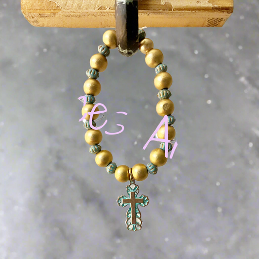 BRACE35 - The Cross Bracelet