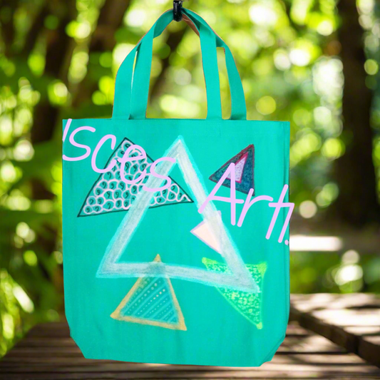 F101 - Triangles (12" Tote)