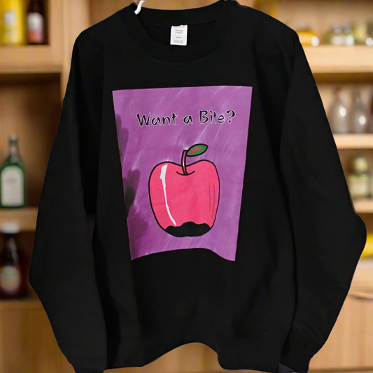 Want a Bite? Sweatshirt