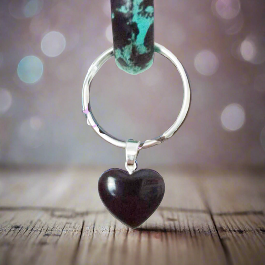 Black Onyx Heart