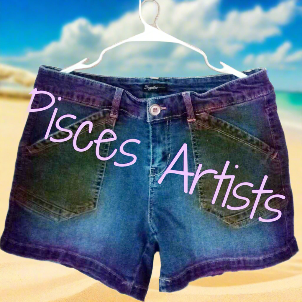 S101 - Art Deco Shorts (Size 10)