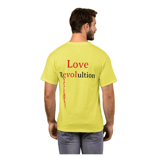 Love Revolution (Yellow) T-Shirt