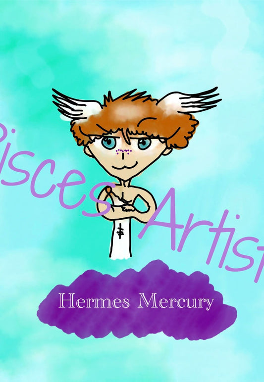 Hermes Mercury (LEN Canvas Print)
